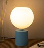 Bixa Blue Metal Table Lamp