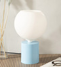 Bixa Blue Metal Table Lamp