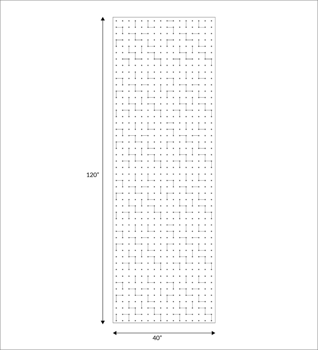 Centimeter dot grid paper