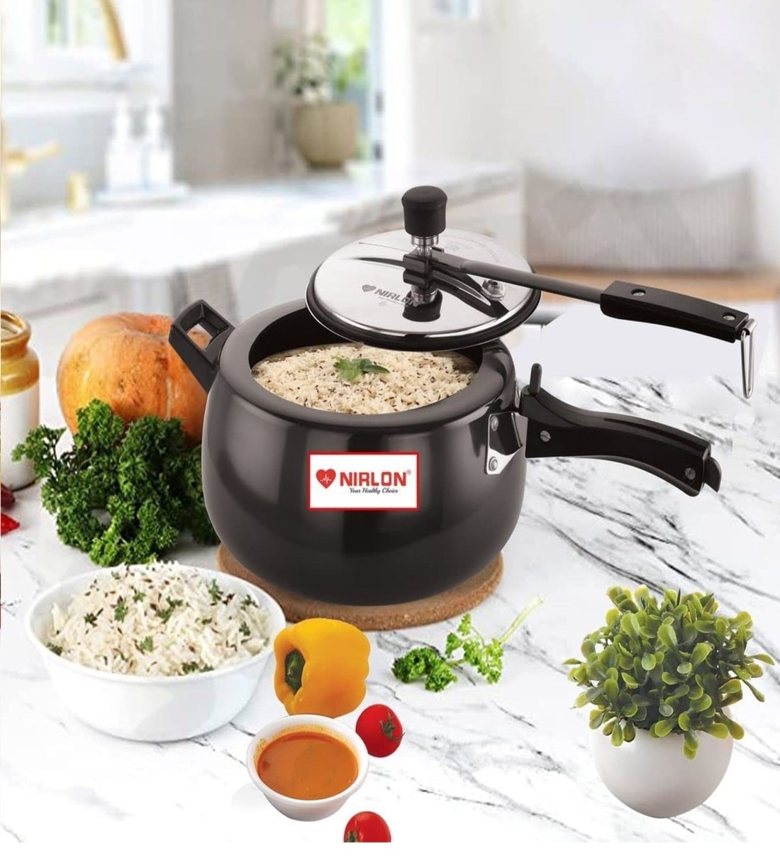 Nirlon pressure online cooker