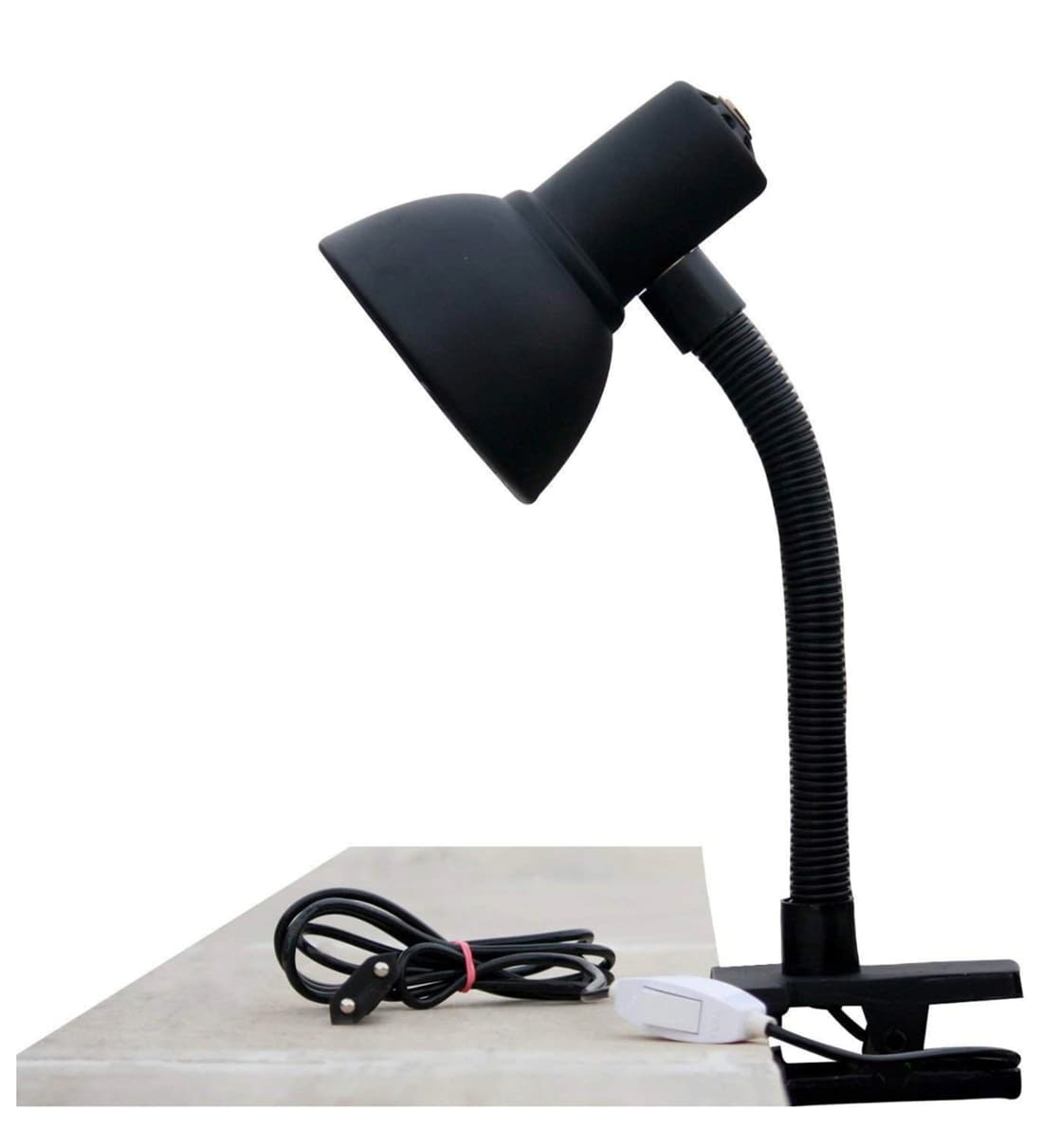 Buy Black Adjustable Study Table Lamp By BillieJean Online Work and