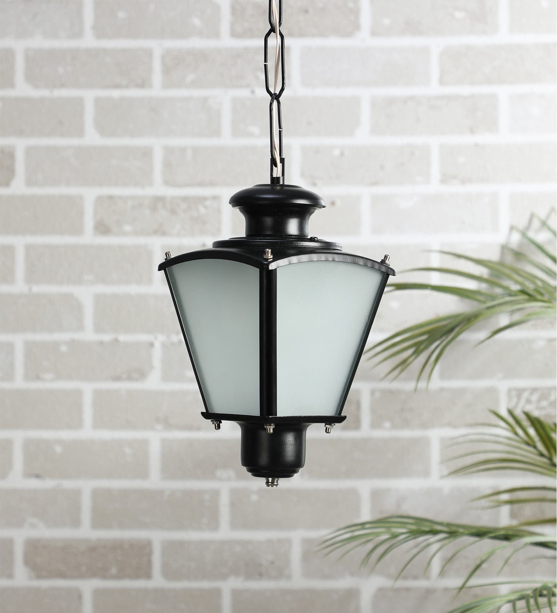 Buy Harvest Black Metal Outdoor Hanging Light at 25% OFF by Fos