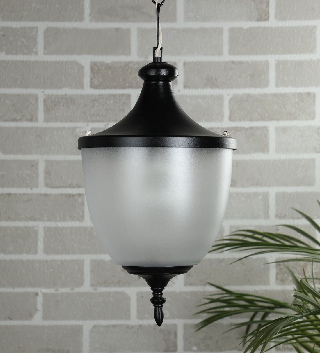 Buy Black Metal Outdoor Hanging Light By Superscape Outdoor Lighting