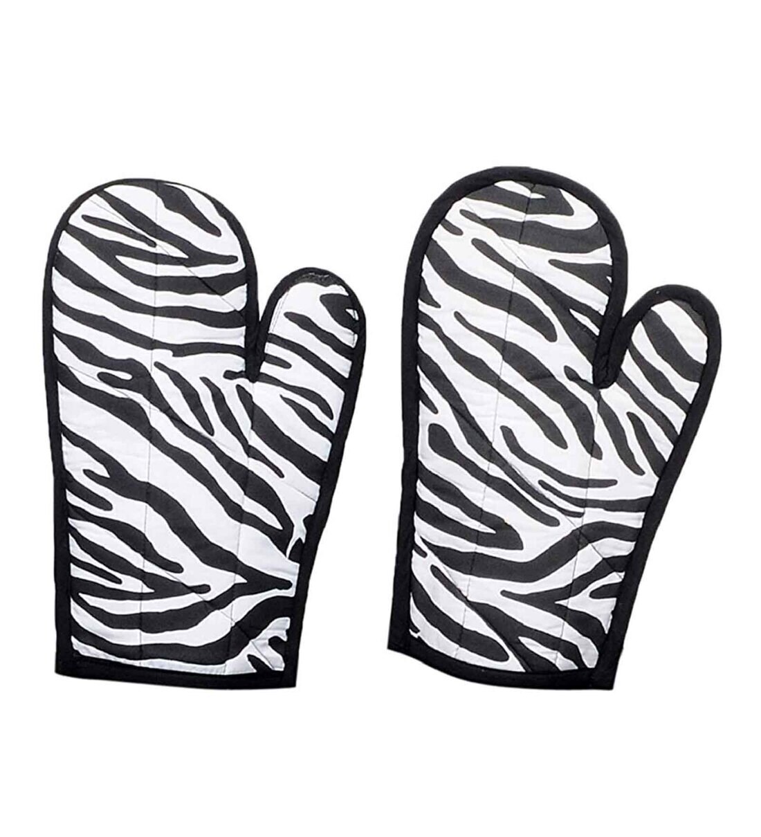 Buy Black and White Cotton Kitchen Linen Set (8 Pieces) by Swayam Online Kitchen Linen Set