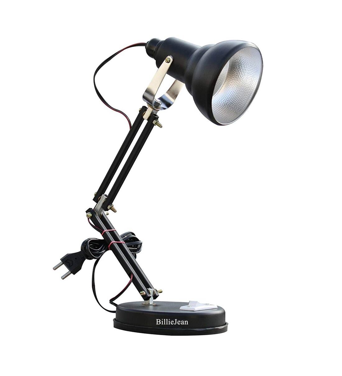 Buy Crosscut Black Adjustable Study Lamp With Aluminium Base By BillieJean  at 35% OFF by BillieJean