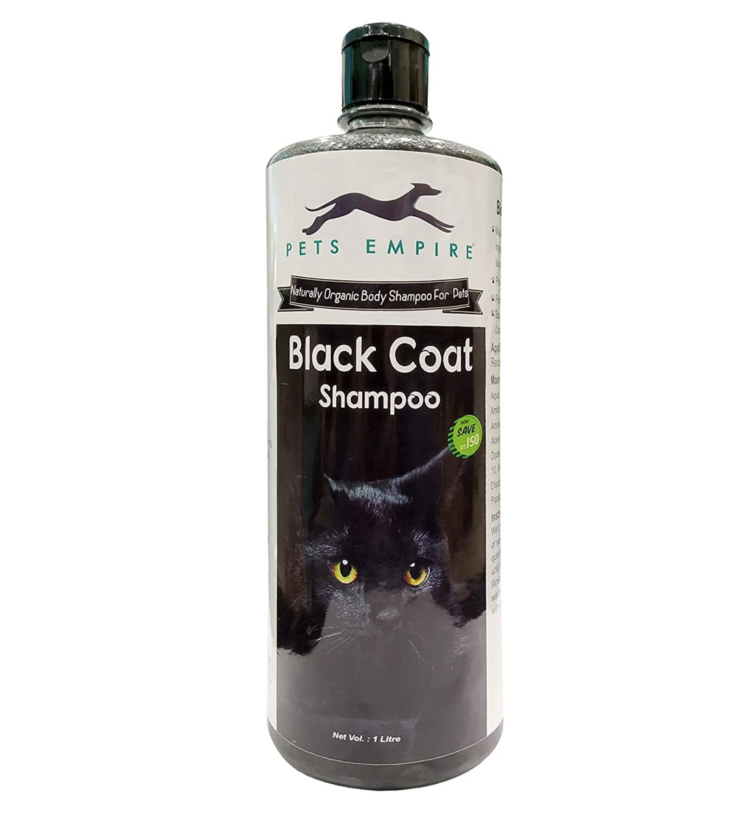 Buy Black Coat Shampoo, 1000ML by Pets Empire Online Shampoos and