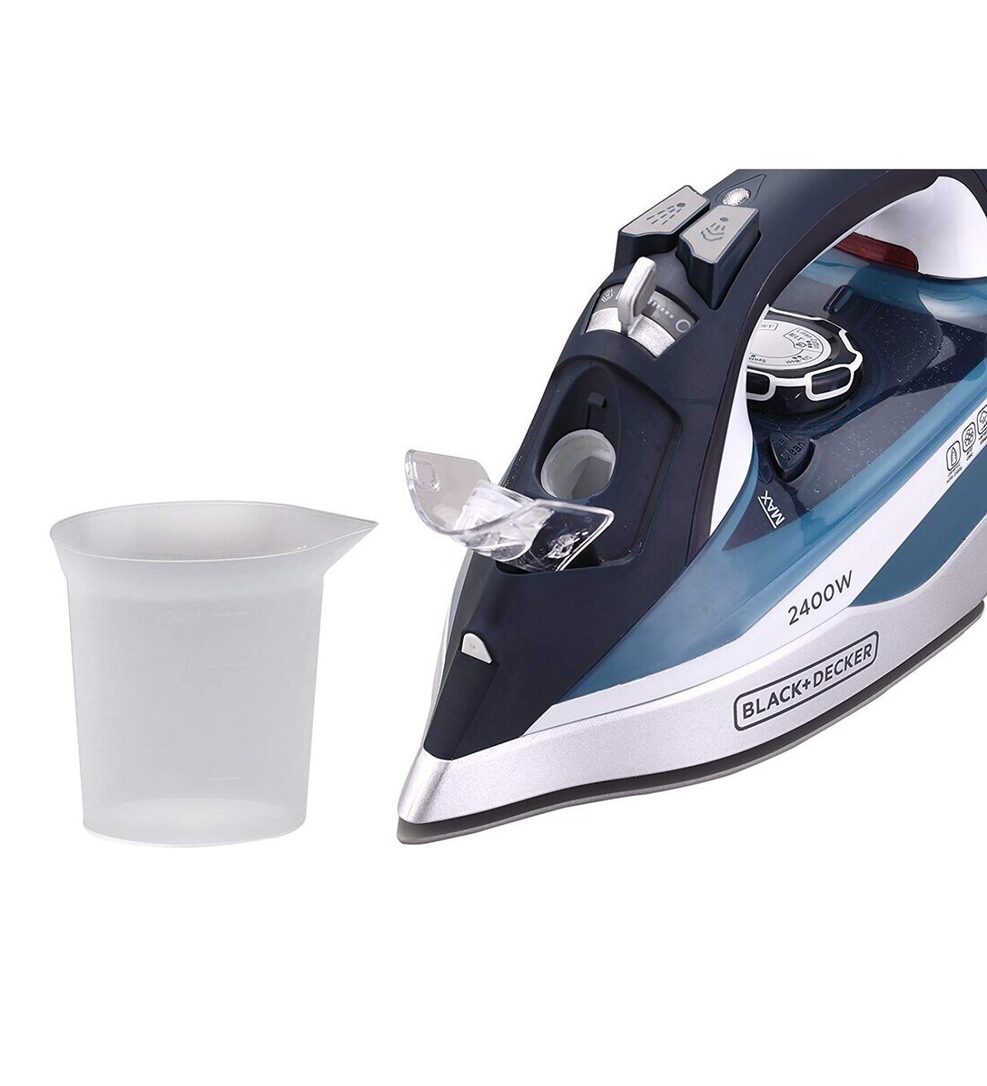 BLACK+DECKER Steam Iron Press BXIR1801IN1800 Watt with Detachable Tank and  Ceramic Sole Plate Review 