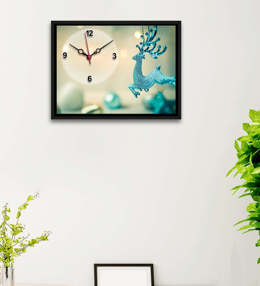 Buy Black Engineered Wood Analog Wall Clock By WallMantra at 42 OFF by