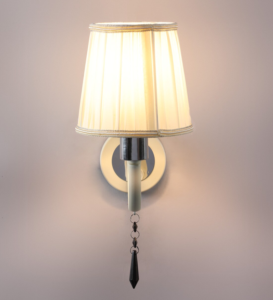 Buy White Glass Wall Sconces By Eliante By Jainsons Lights Online