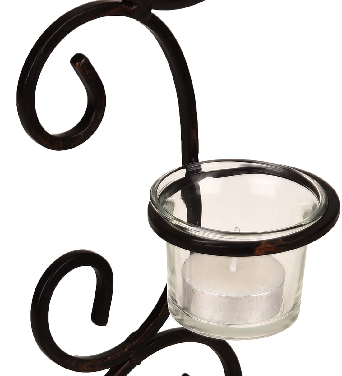 Buy Black Iron Tea Light Holder by Hosley Online Wall Tea Light