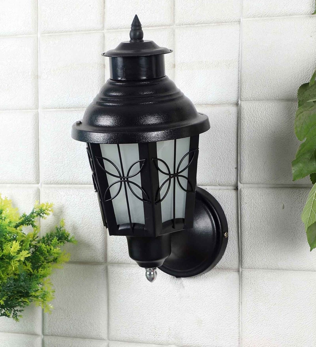 Buy Black Iron Outdoor Wall By Eliante By Jainsons Lights Online