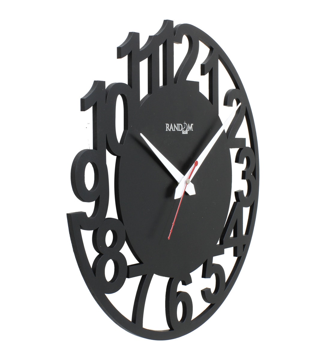 Buy Black MDF Wall Clock by Random Online Novelty Wall Clocks