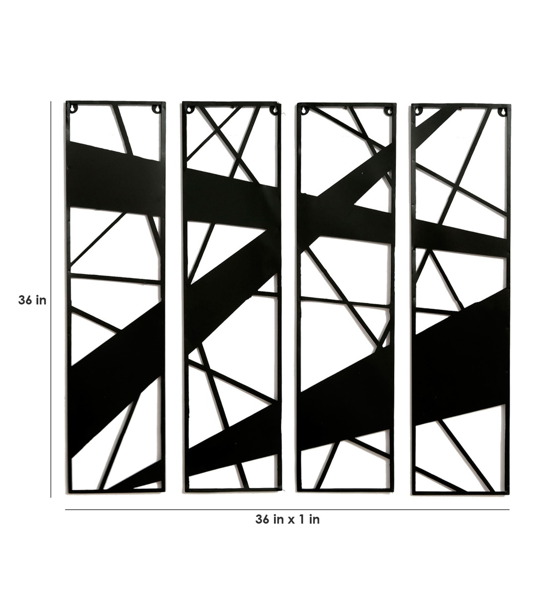 Buy Black Metal Decorative Wall Art by Craftter Online Abstract Metal