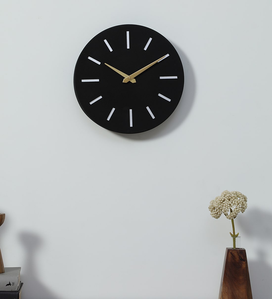 Buy Black Metal Charming Modern Wall Clock at 36% OFF by Cocovey ...