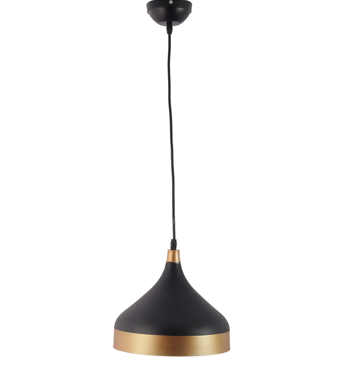Buy Black Metal Single Hanging Lights By Eliante By Jainsons Lights