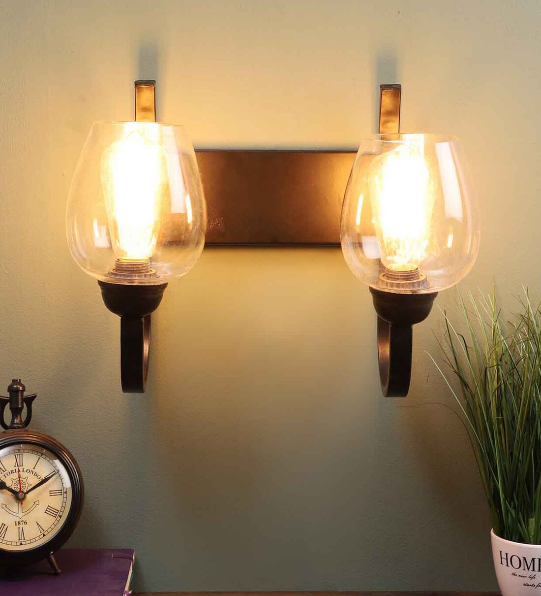 Buy Black Metal Wall Light By Eliante By Jainsons Lights at 37 OFF by