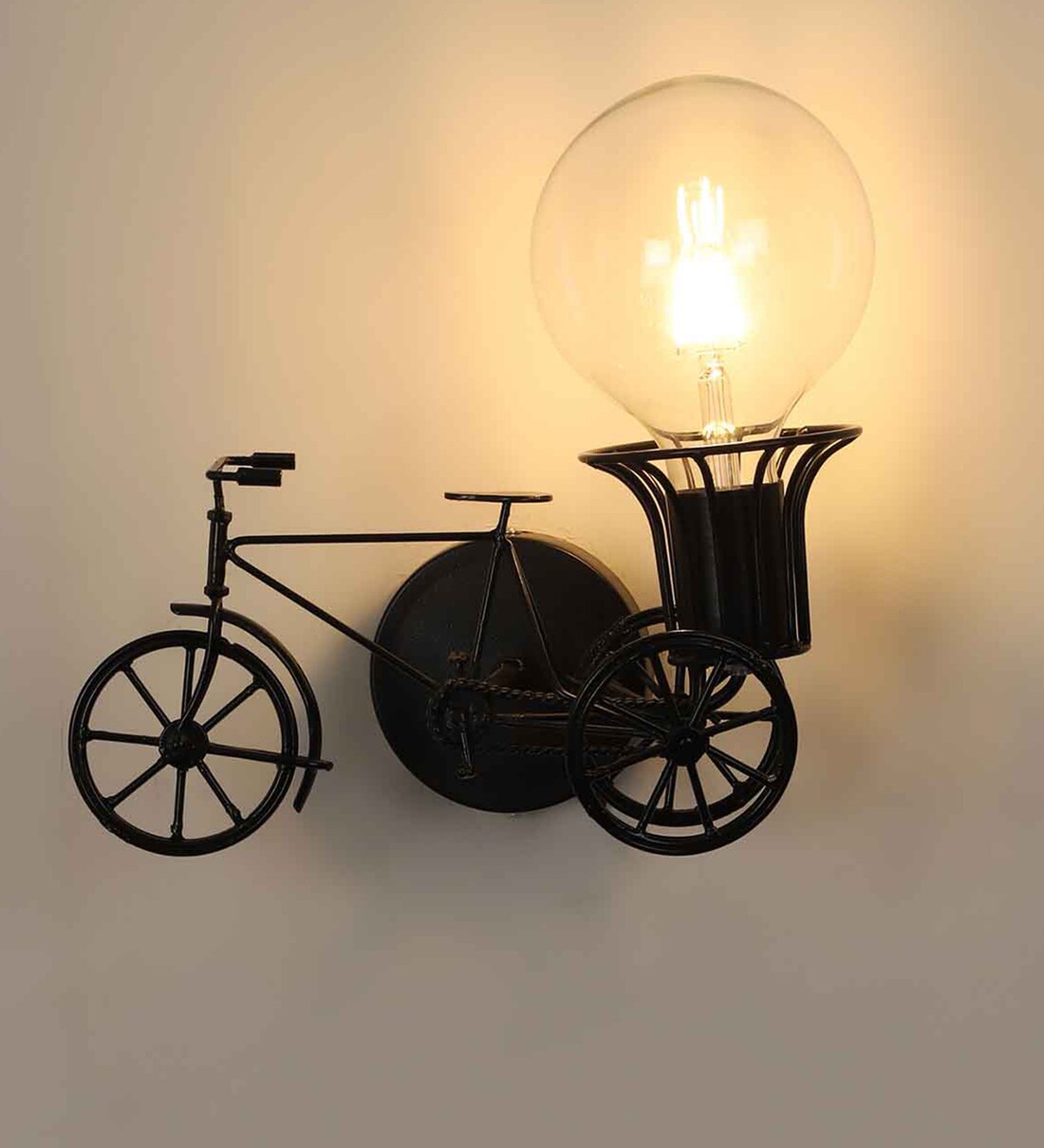 Buy Black Metal Wall Light By Eliante By Jainsons Lights Online