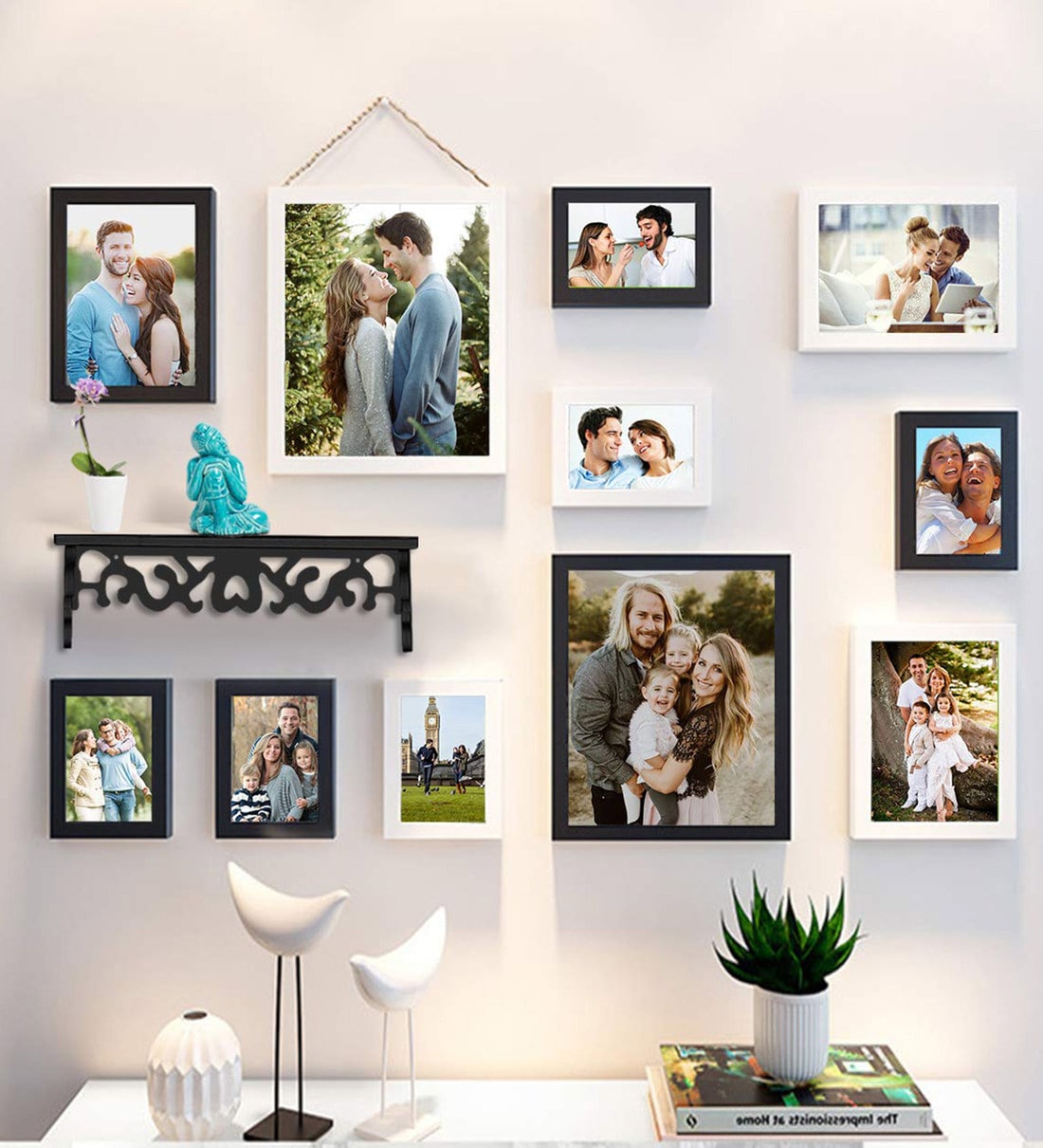 Buy Black Solid Wood 8x10 Inches Photo Frames By Art Street Online Collage Photo Frames Photo Frames Home Decor Pepperfry Product