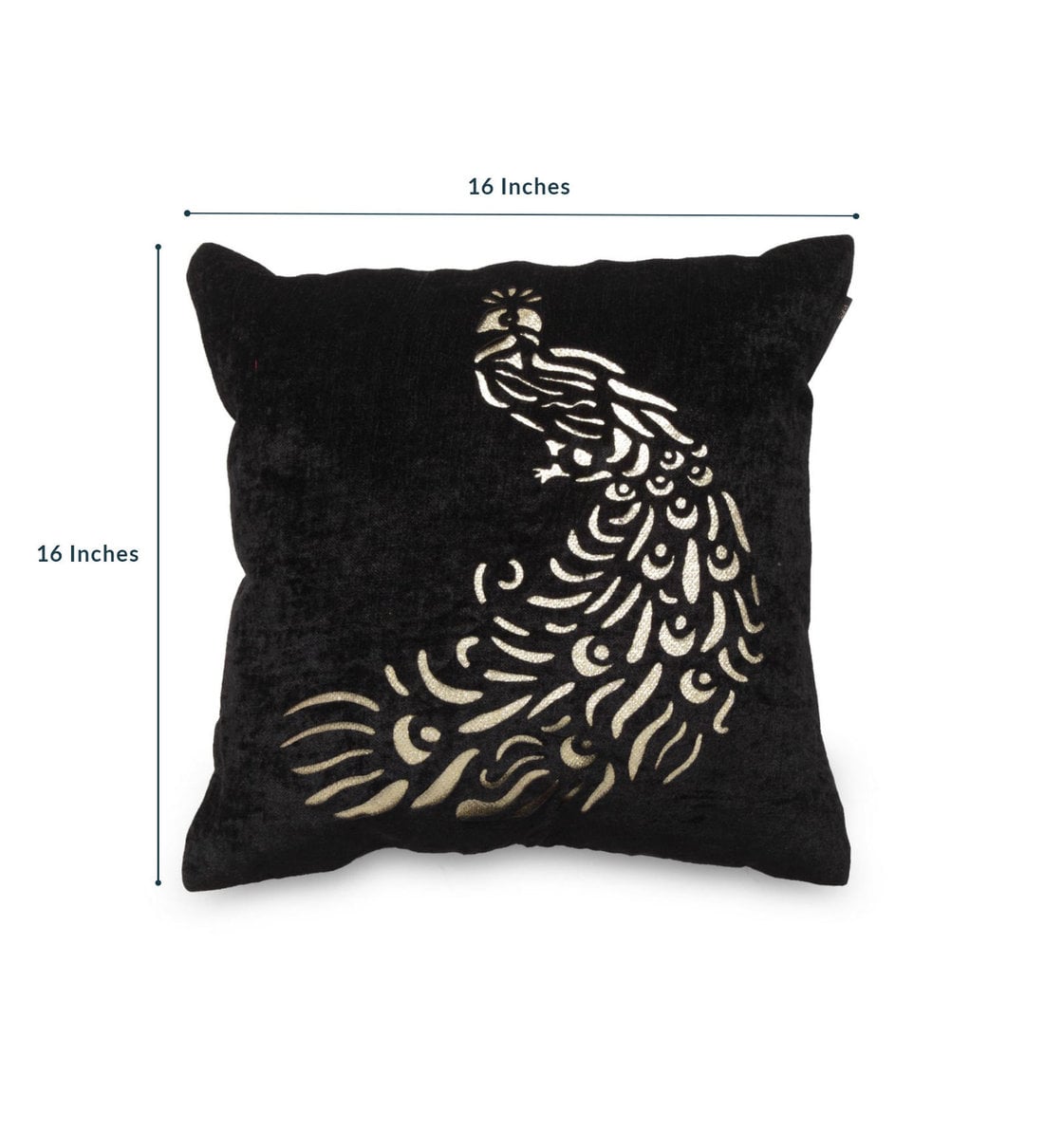 black cushion covers