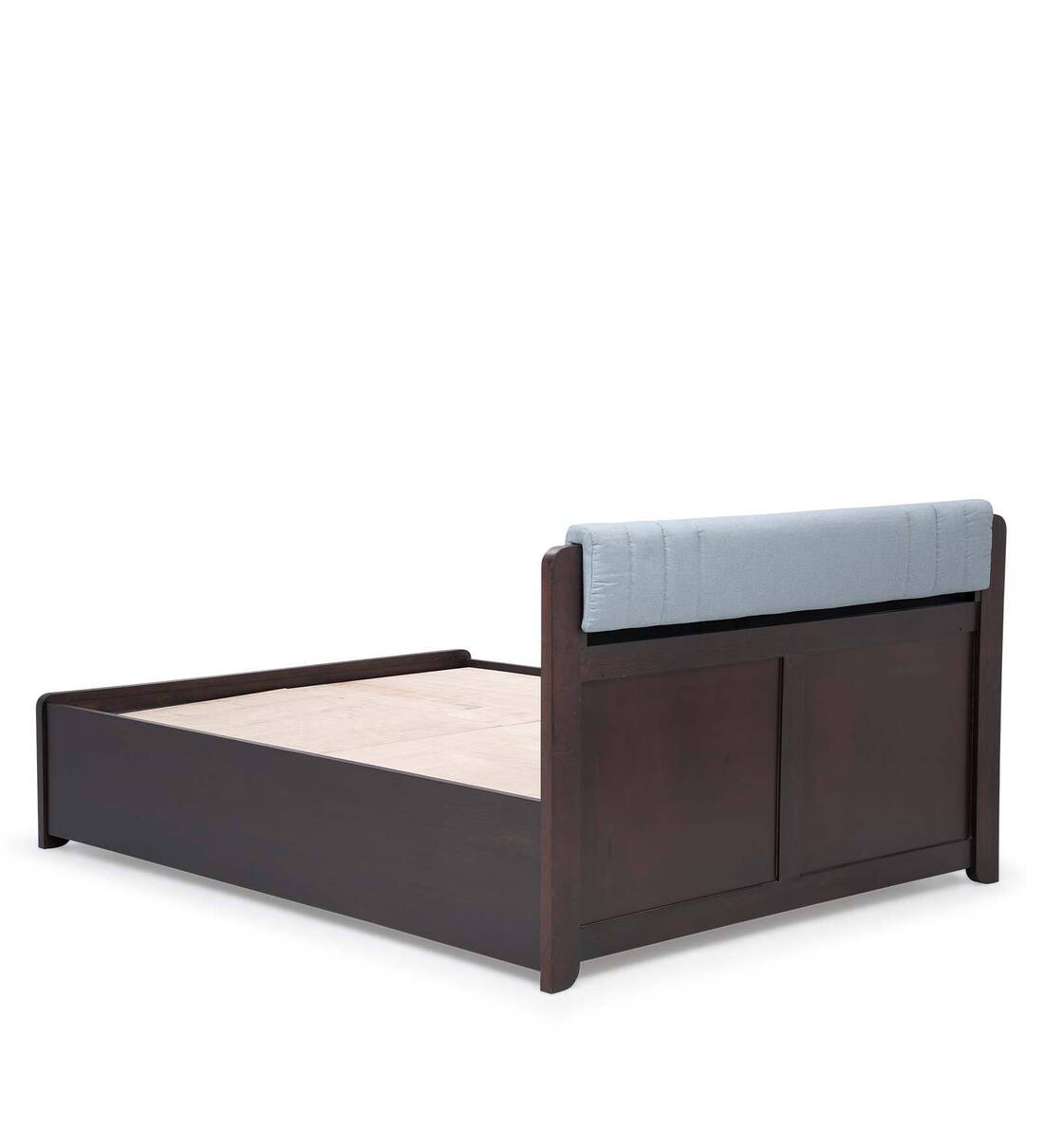 Buy Blaze Queen Size Bed with Upholstered Headboard and Hydraulic