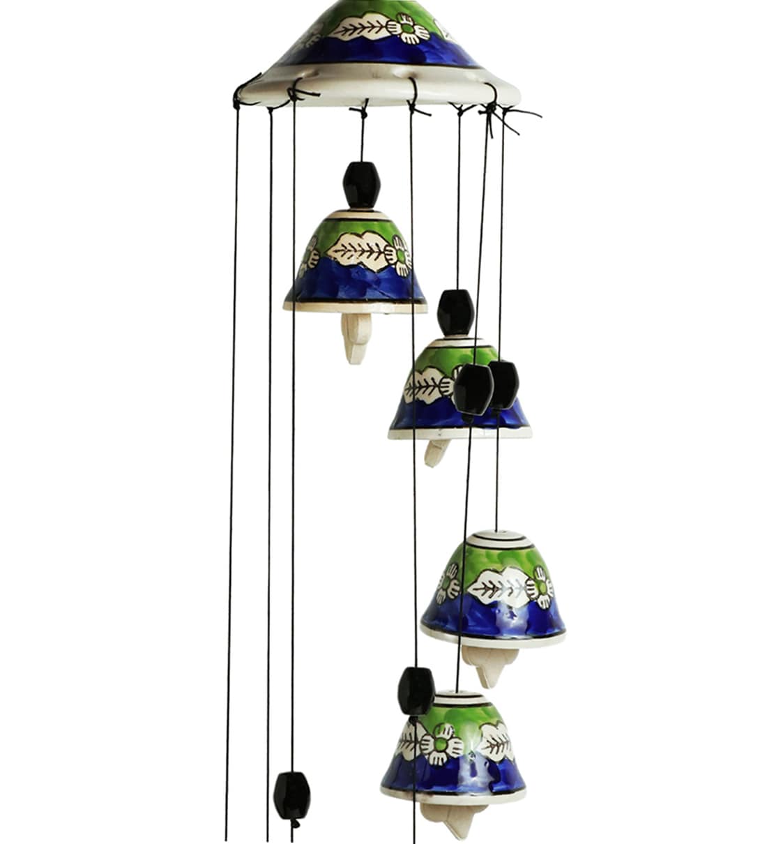  ExclusiveLane 'Breezy Chiming' Hand-Painted Metal