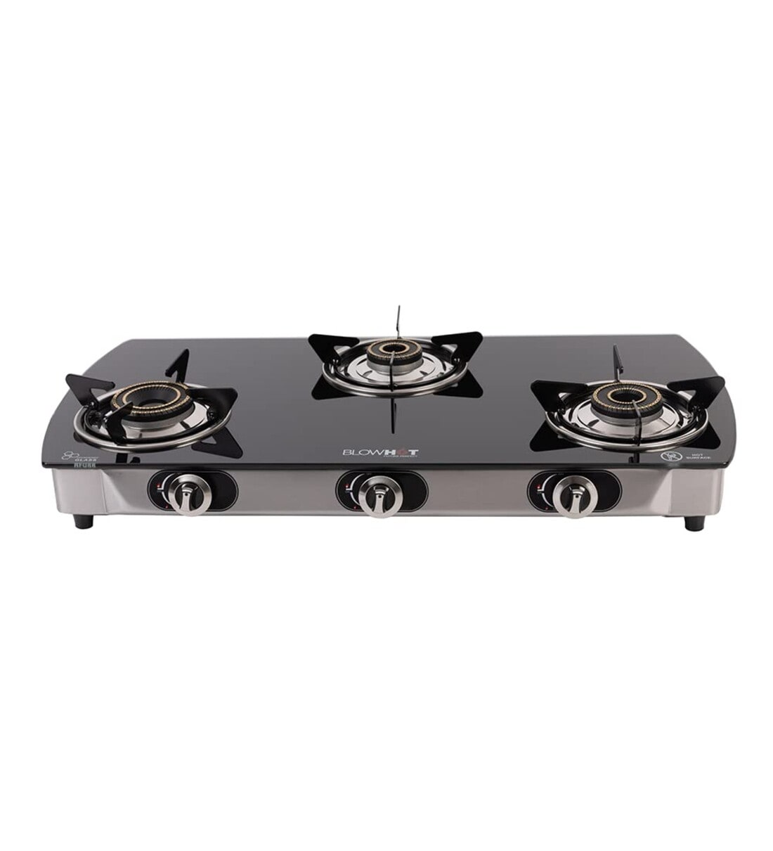 gas stove auto ignition 3 burner