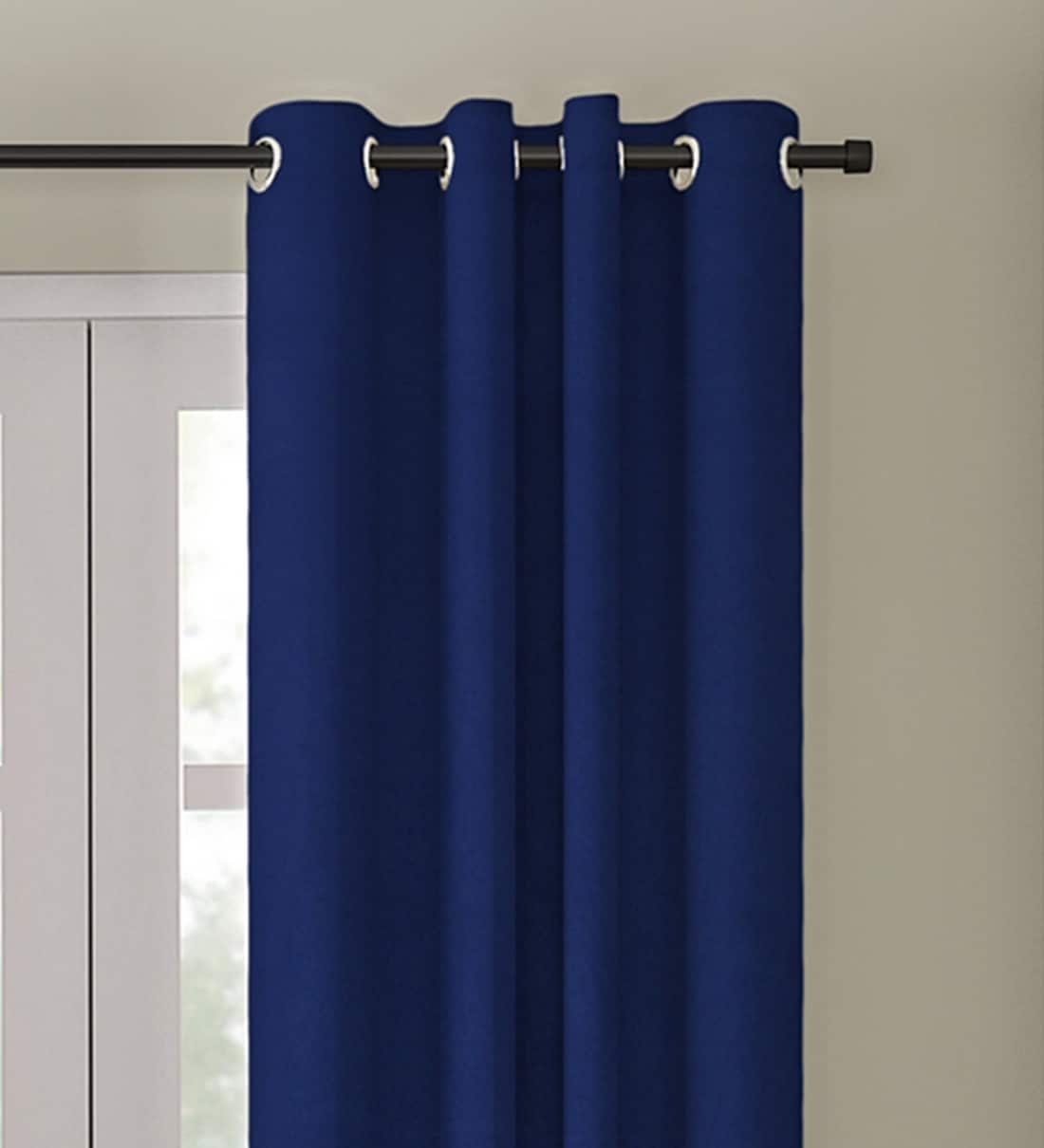 Buy Polyester Blackout 9 Feet Eyelet Curtain by Eyda at 49 OFF by Eyda Pepperfry