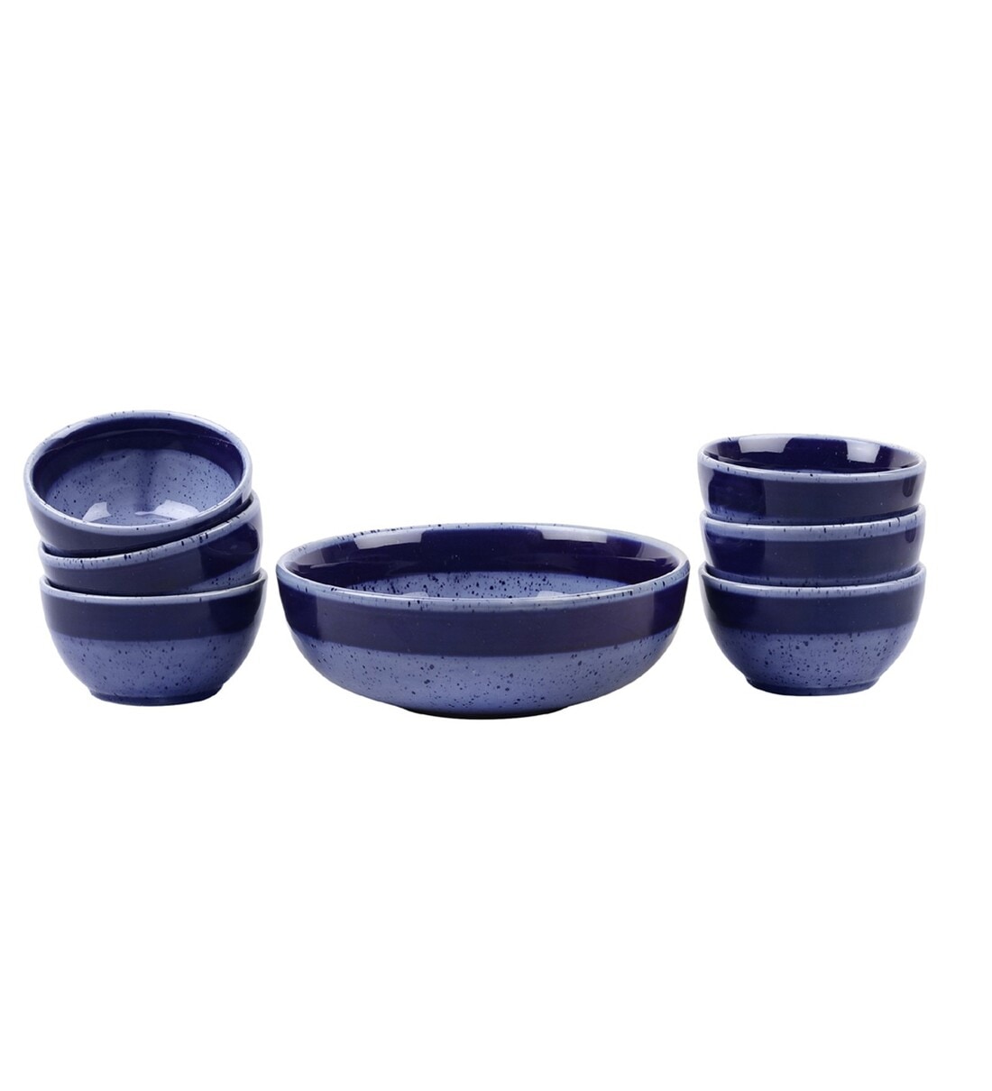 Buy 600 ML Ceramic Dessert Bowls Set of 6 by VarEesha Online Dessert