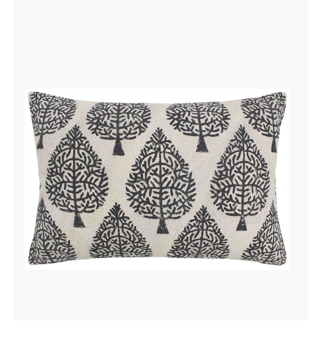 Buy Blue Nature 16X24 Inches Block Printed Cushion Covers By Art India