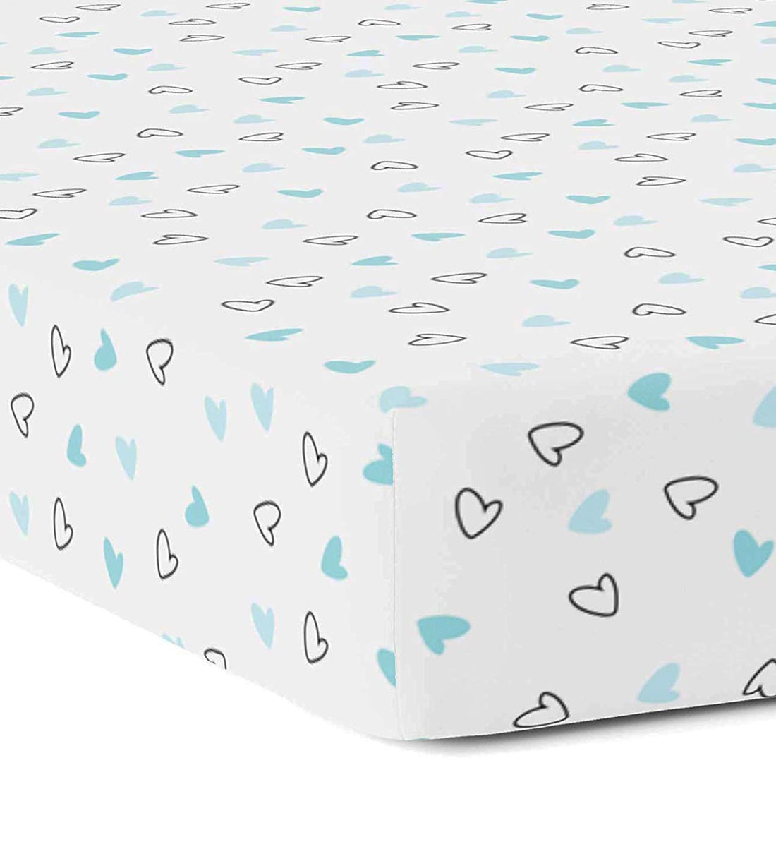 cotton fitted crib sheets