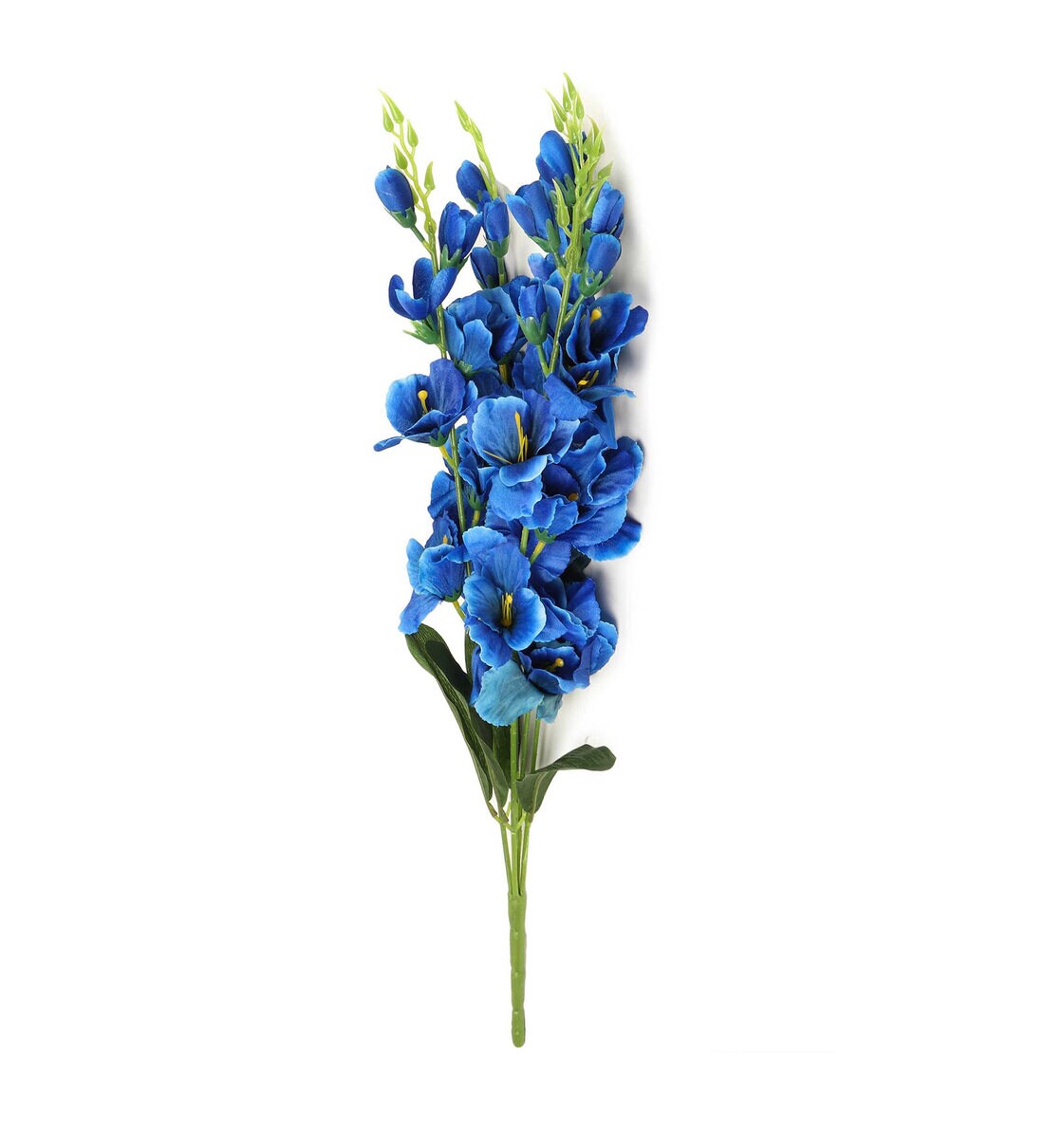 Buy Blue Polyester Cherry Blossom Artificial Flowers Online