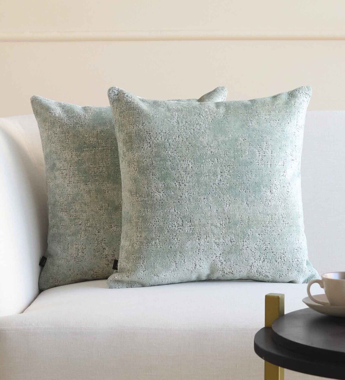 Set Of 4 Cushion Covers 16x16 Inches Outdoor Furniture Decorative