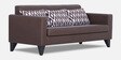 Bladen Leatherette 3 Seater Sofa in Brown Colour