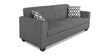 Blazer Plus Fabric Sofa Set in Grey Colour with (3+1+1) Combination