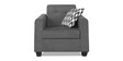 Blazer Plus Fabric Sofa Set in Grey Colour with (3+1+1) Combination