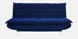 Bliss Fabric Convertible Sofa Cum Bed in Blue Colour