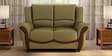 Blos Leatherette 2 Seater Sofas in Green Colour
