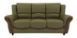 Blos Leatherette  3 Seater Sofa in Green Colour