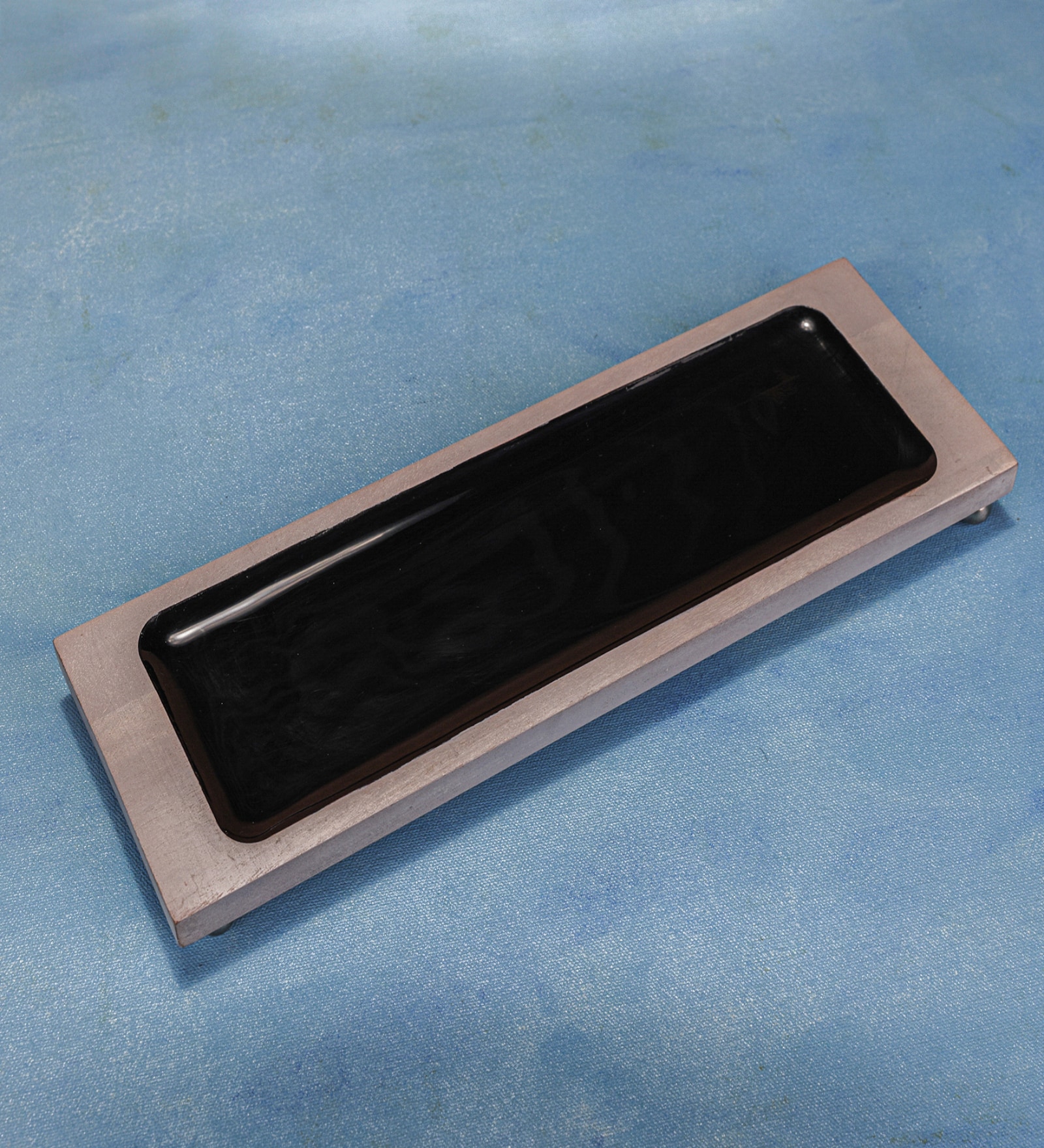 Black Acacia Wood  Rectangular Appetizer Platter