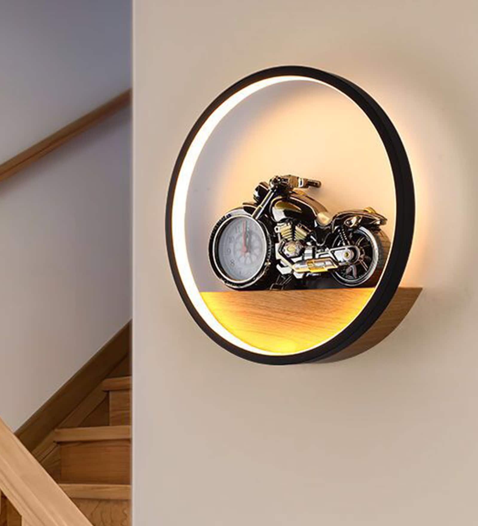 Swift Acrylic Novelty Wall Light (Black)