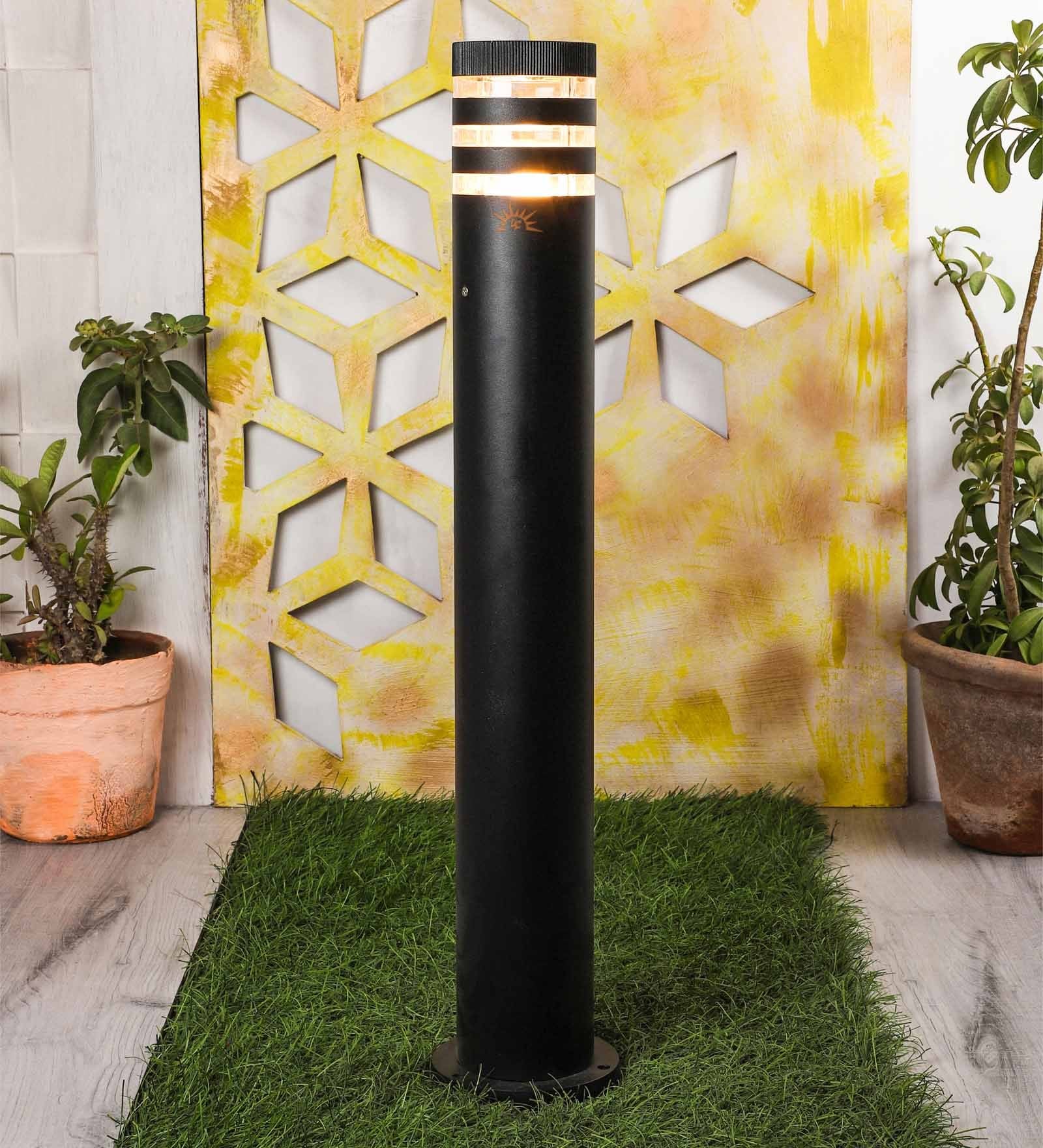 Mimero Black Aluminium Garden Light