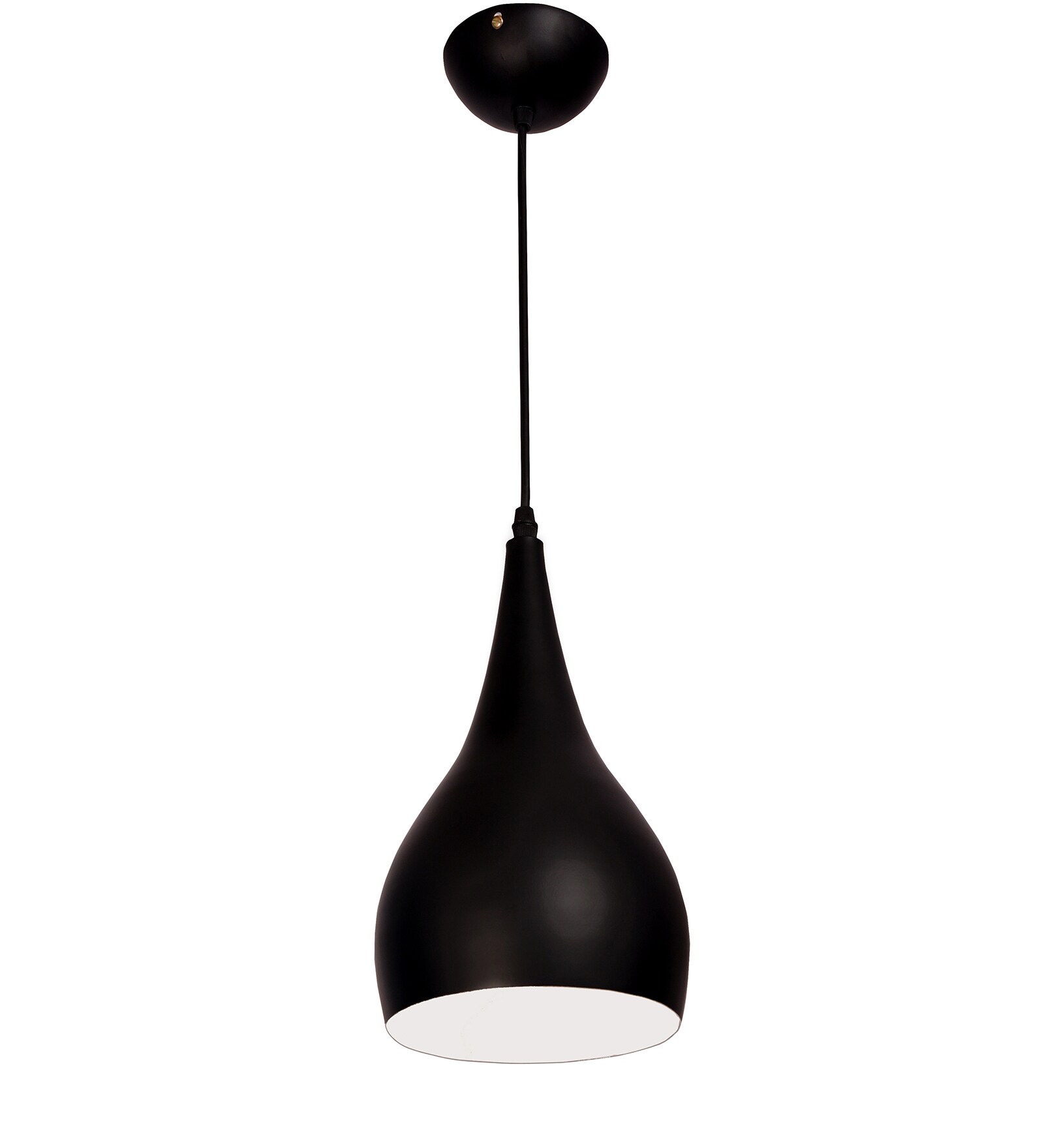 Buy Black Metal Single Hanging Lights By The Light Studio at 46% OFF by ...