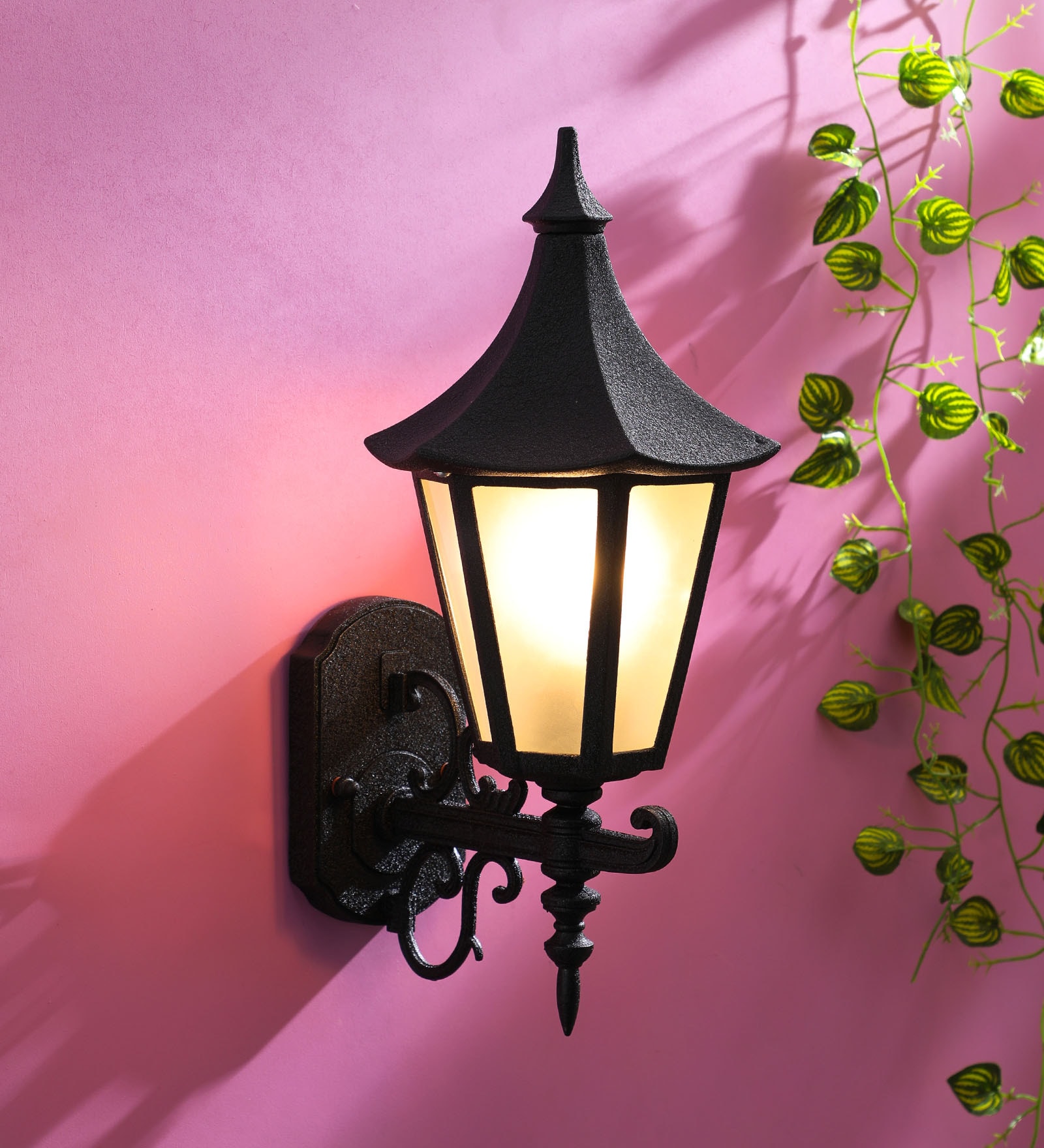 Exterior Black Metal Outdoor Wall Light
