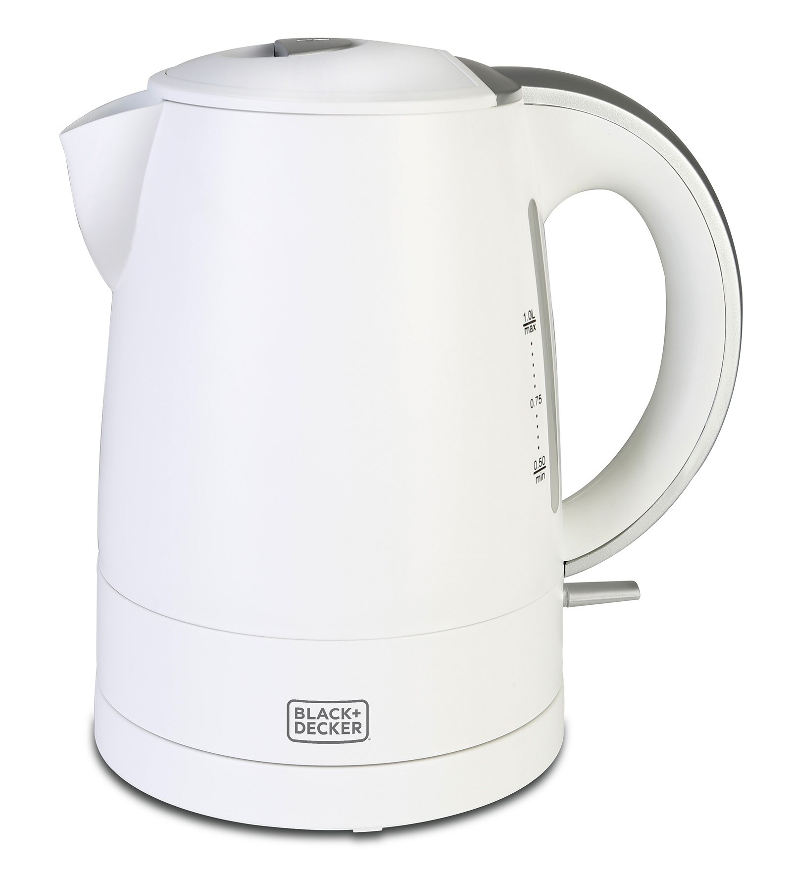 Buy Black and Decker 1 Litres White Electric Kettle Online - Electric ...