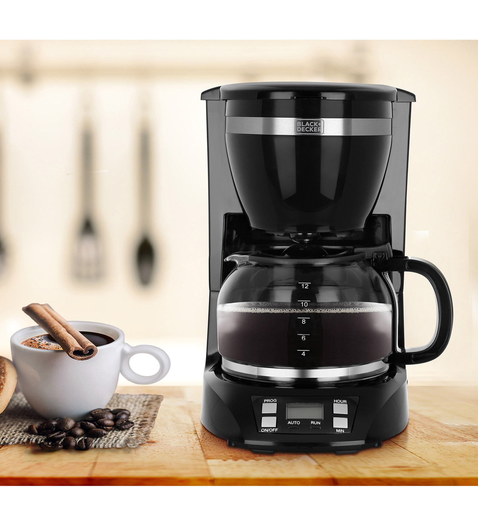 Black and Decker Black Drip Coffee Maker