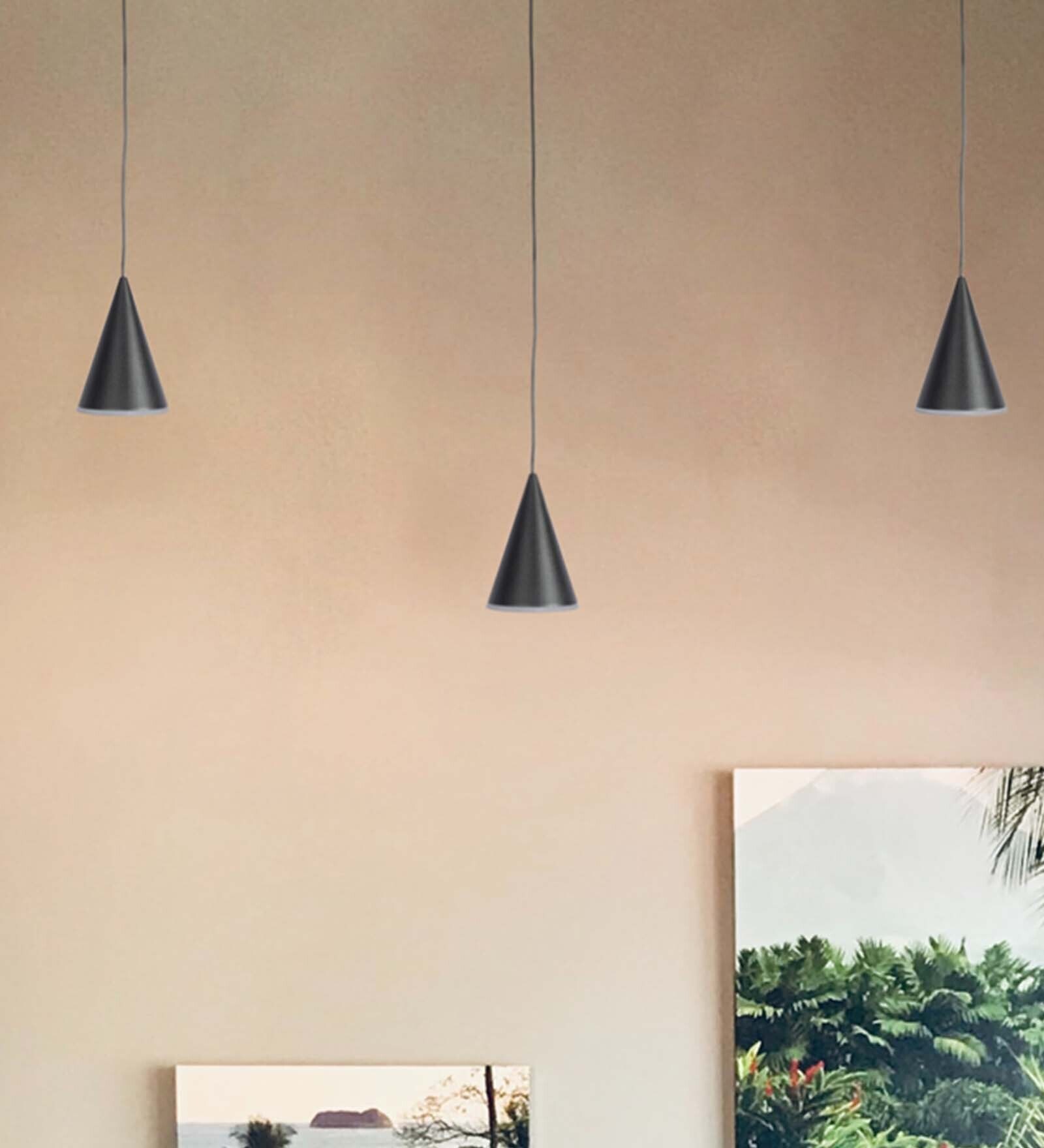 Addison Black and Gold Aluminium LED Ceiling Lights