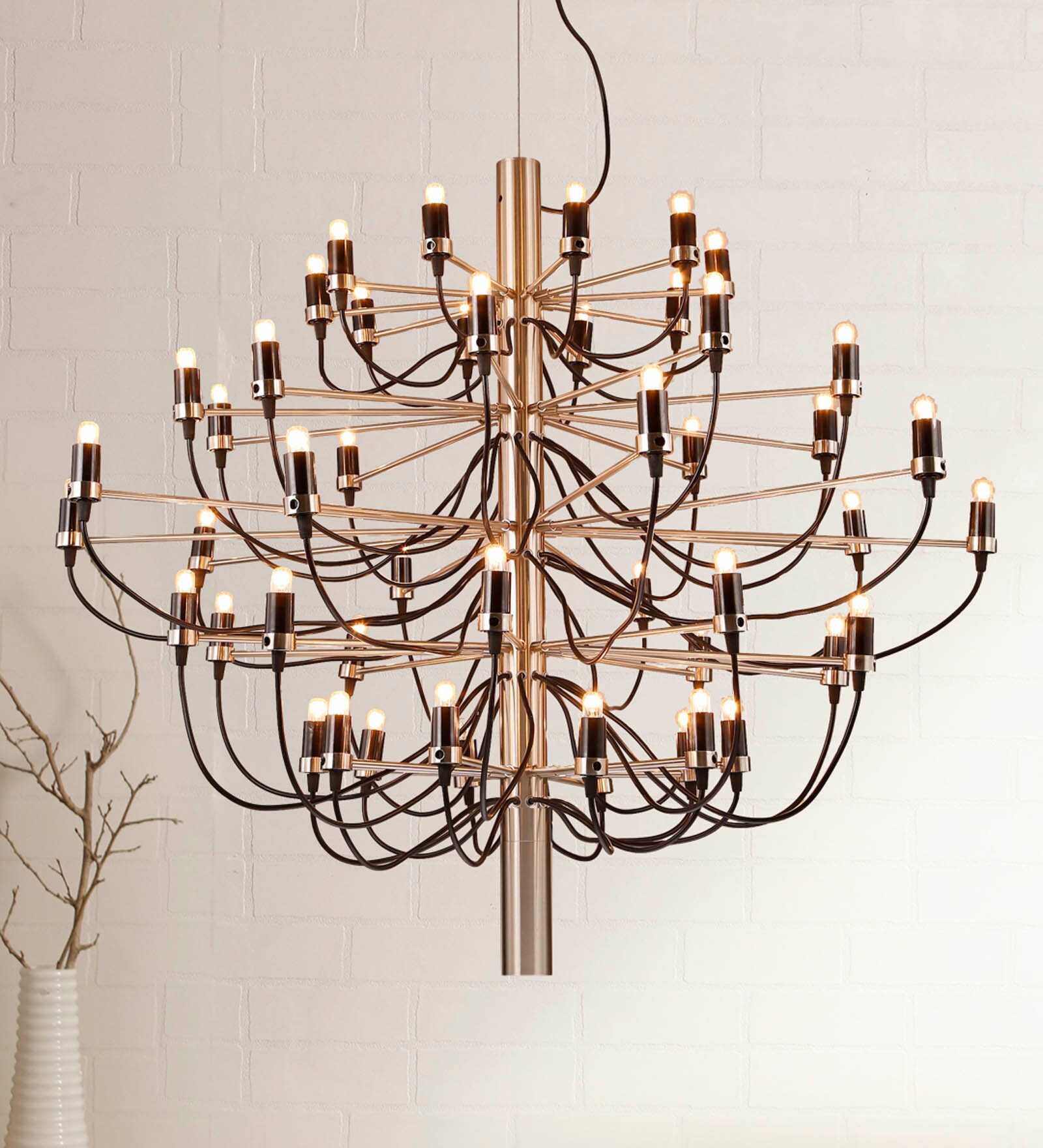 Buy Silver Glass Candles Chandelier by Jainsons Emporio at 25 OFF by