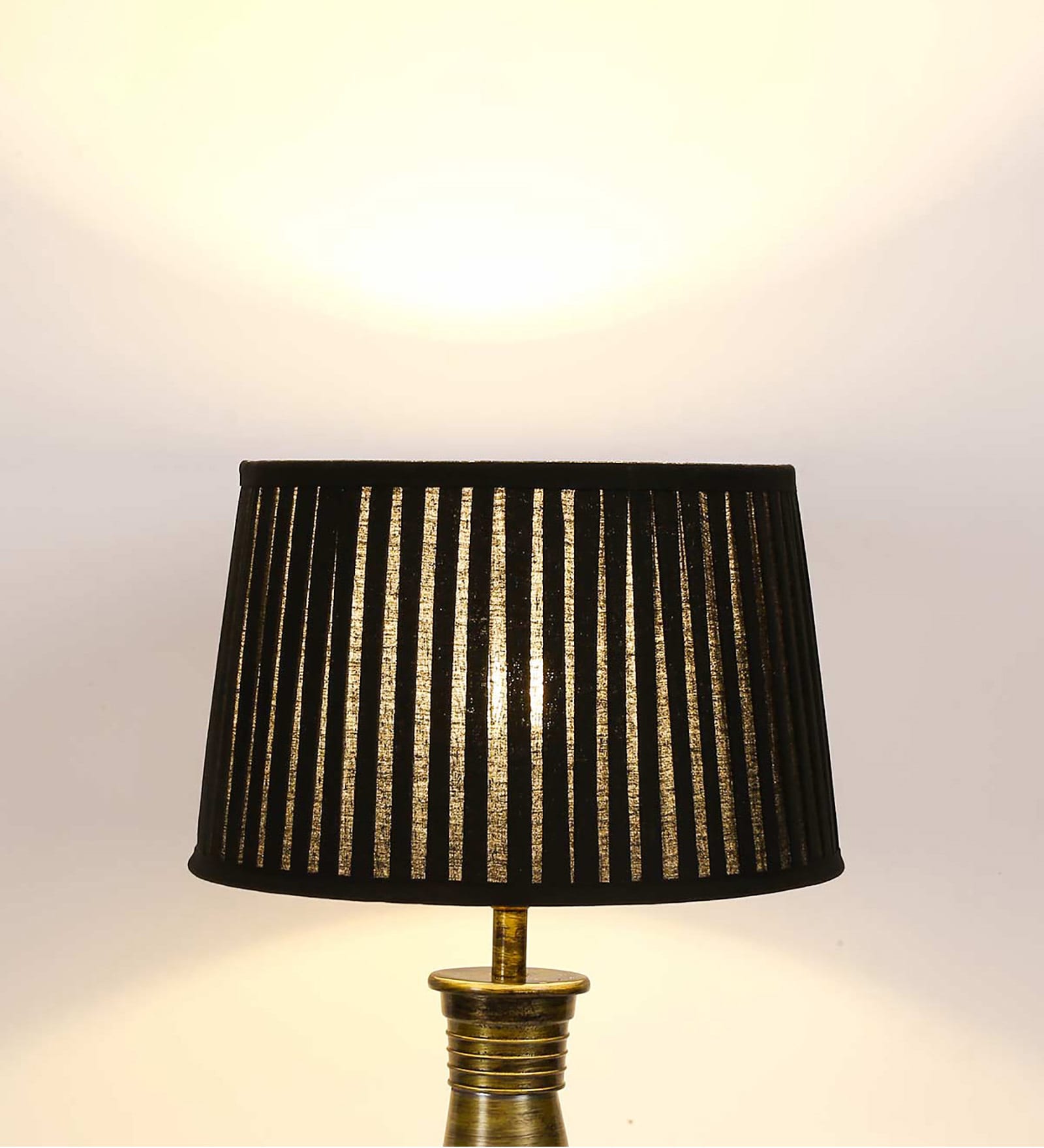 Black Black Cotton Knife Lampshade