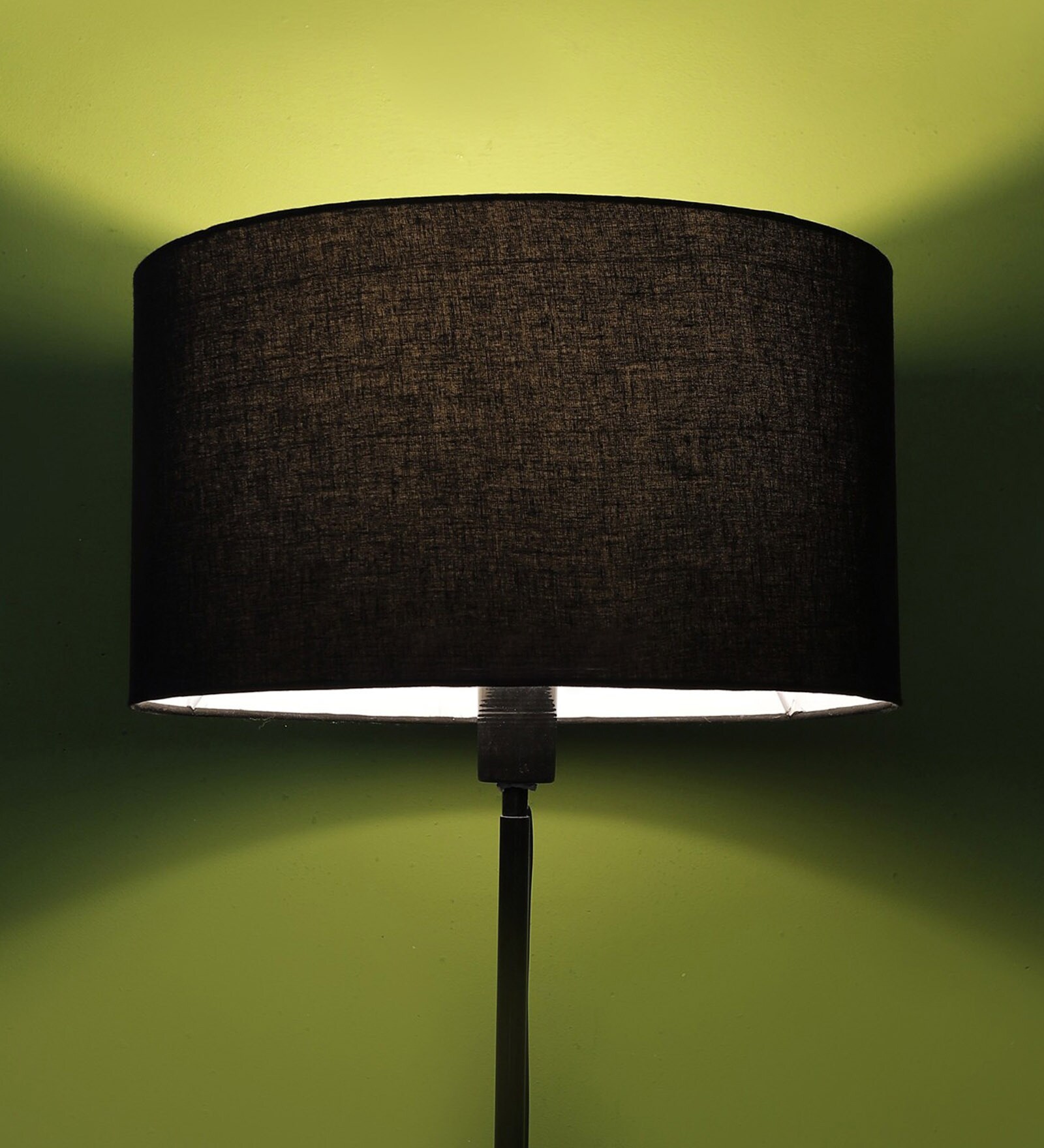 Taranto Black Cotton Fabric Solid Lampshade