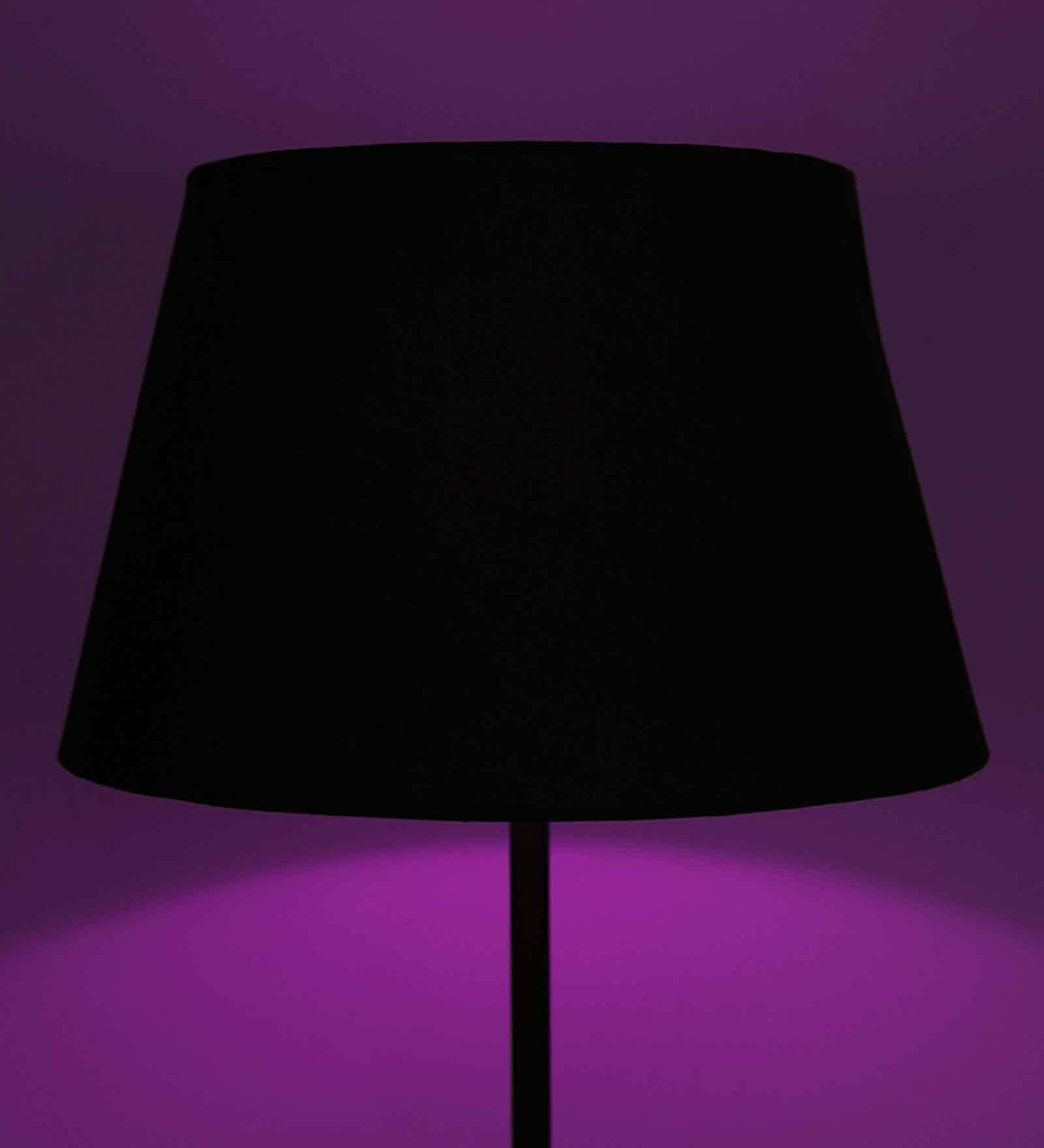 Black Cotton Lamp Shade
